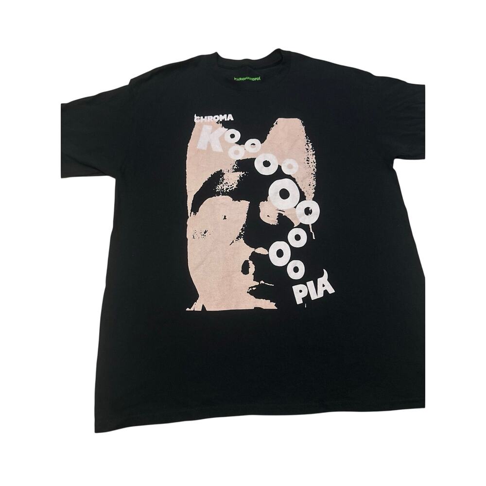 Tyler the Creator Chromakopia Tour Merch Dates Pink Black Size Large 2025